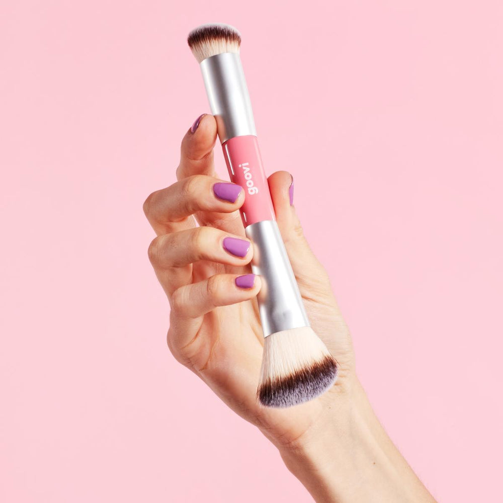 Duo face brush