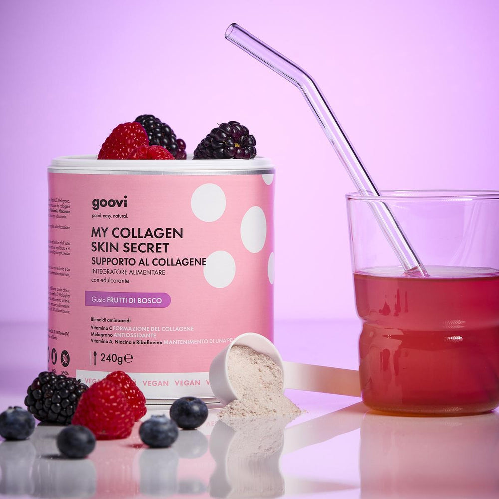 supporto al collagene – frutti di bosco