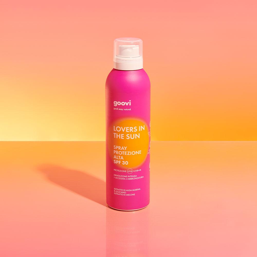 High protection body spray cream SPF30