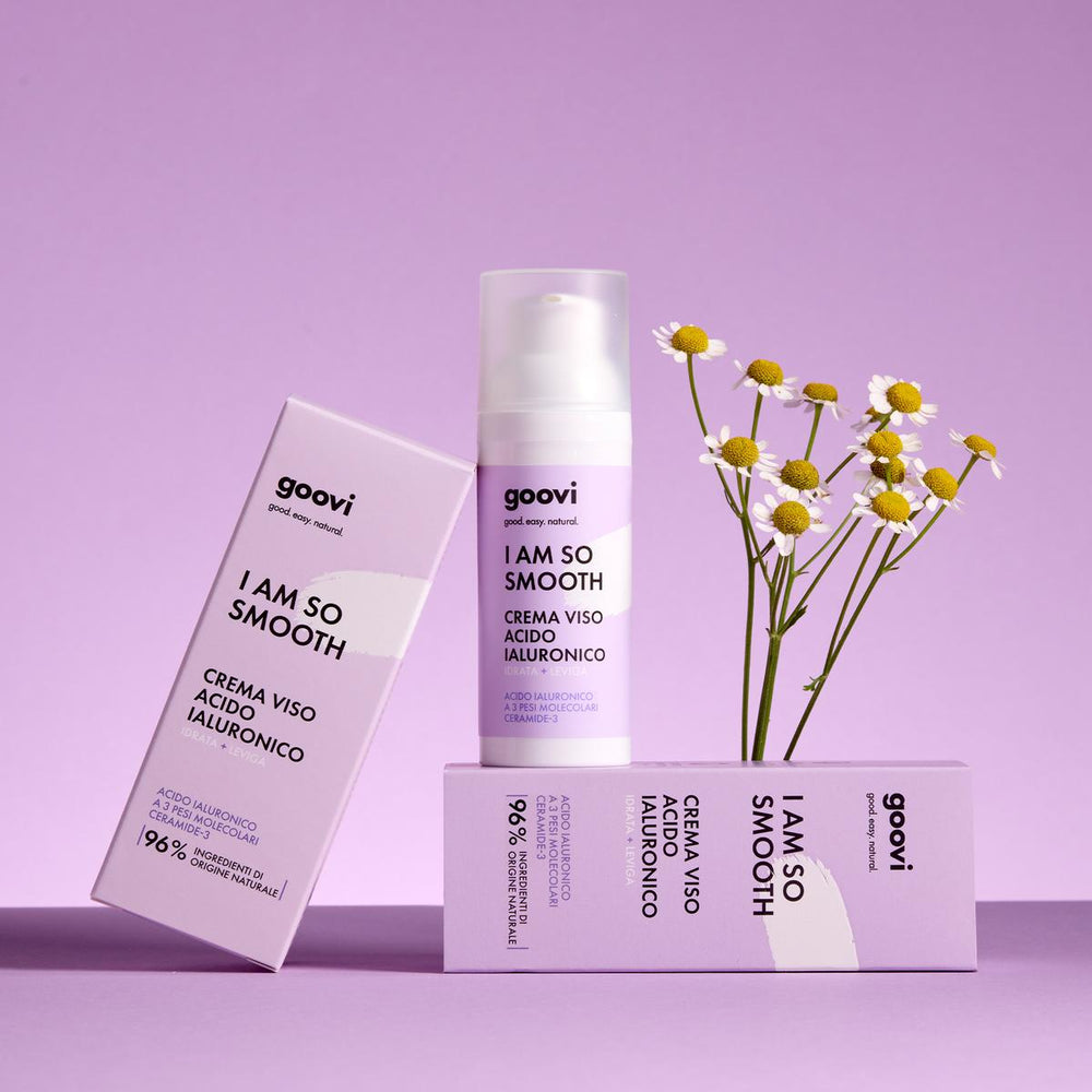 Hyaluronic acid face cream
