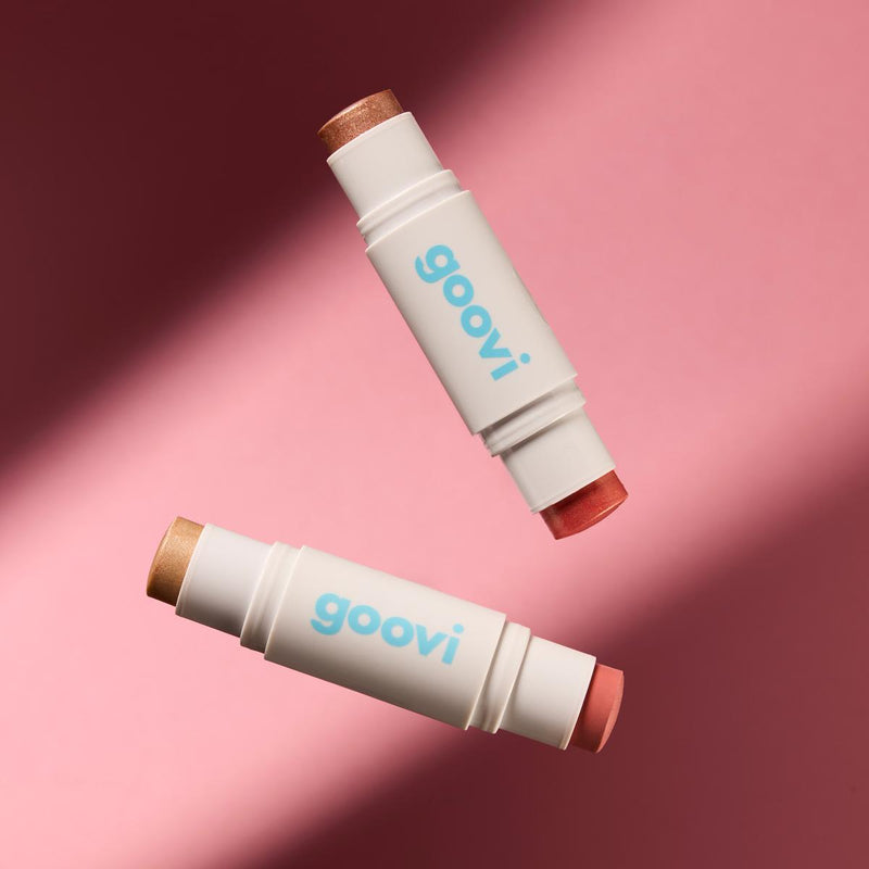Blush & highlighter stick duo