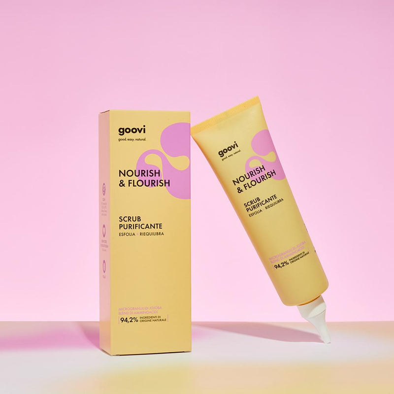 Purifying scalp scrub